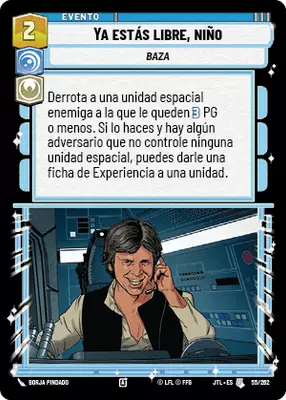 Ya estás libre, niño