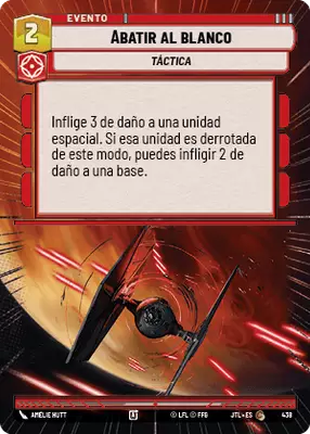Abatir al blanco HyperSpace