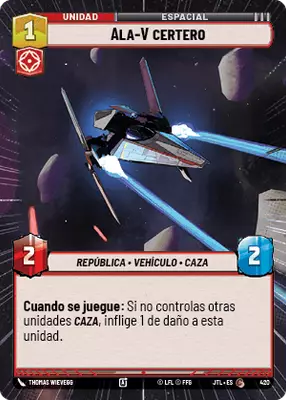 Ala-V certero HyperSpace