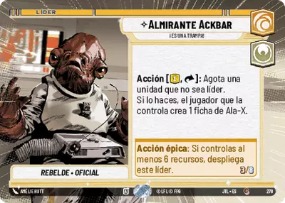 Almirante Ackbar HyperSpace