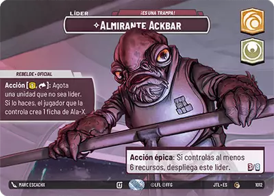 Almirante Ackbar ShowCase