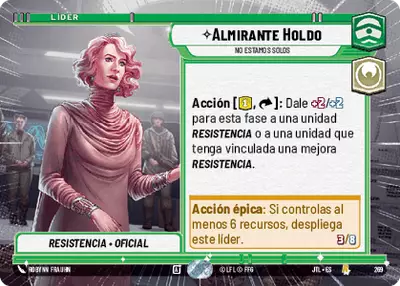 Almirante Holdo HyperSpace