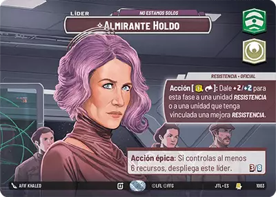 Almirante Holdo ShowCase