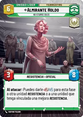 Almirante Holdo HyperSpace