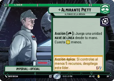 Almirante Piett HyperSpace