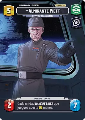 Almirante Piett ShowCase