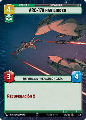 ARC-170 habilidoso HyperSpace