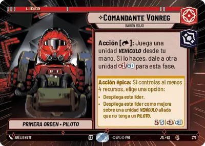 Comandante Vonreg HyperSpace