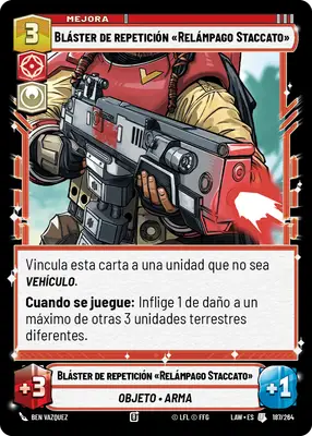 Bláster de repetición «Relámpago Staccato»