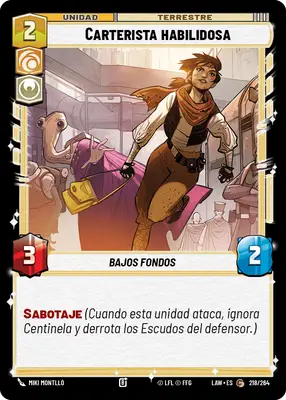 Carterista habilidosa