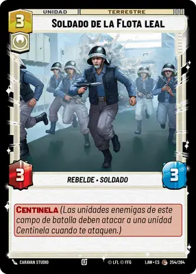 Soldado de la Flota leal