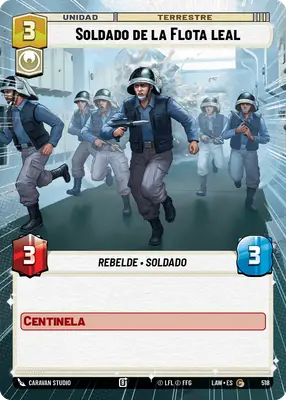 Soldado de la Flota leal HyperSpace