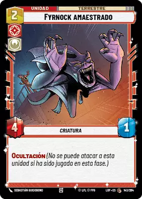 Fyrnock amaestrado