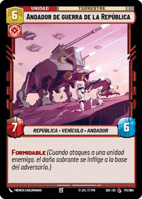 Andador de guerra de la República