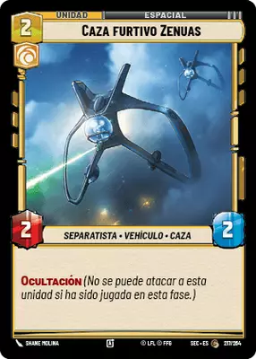 Caza furtivo Zenuas