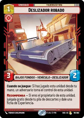 Deslizador robado