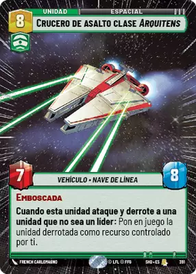 Crucero de asalto clase Arquitens HyperSpace