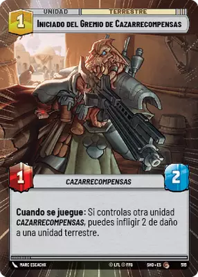 Iniciado del Gremio de Cazarrecompensas HyperSpace