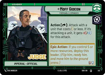Moff Gideon Promo