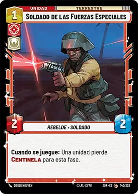 Soldado de las Fuerzas Especiales