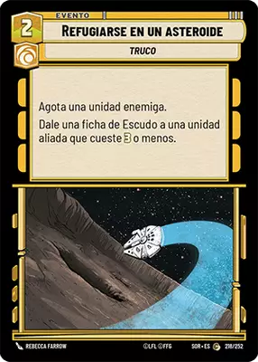 Refugiarse en un asteroide