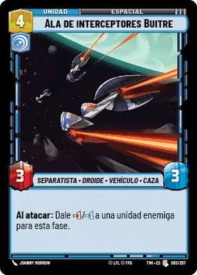 Ala de interceptores Buitre