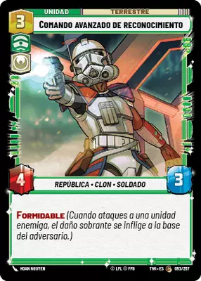 Comando avanzado de reconocimiento