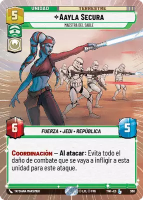 Aayla Secura HyperSpace
