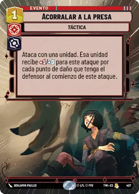 Acorralar a la presa HyperSpace