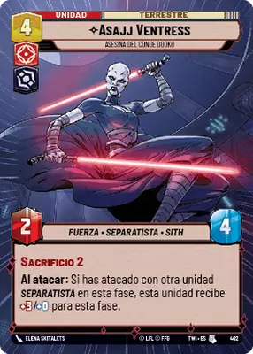 Asajj Ventress HyperSpace
