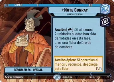 Nute Gunray HyperSpace