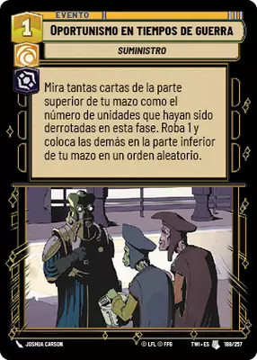 Funcionario en tiempos de guerra