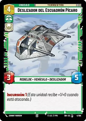 Deslizador del Escuadrón Pícaro