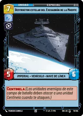 Destructor estelar del Escuadrón de la Muerte