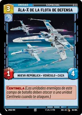 Ala-X de la flota de defensa