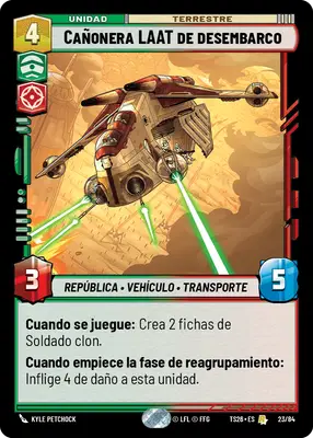 Cañonera LAAT de desembarco