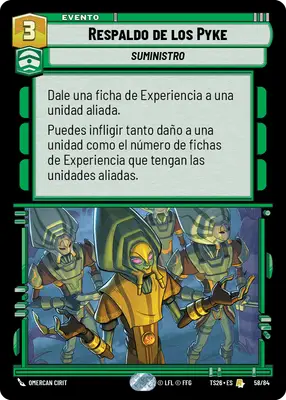 Respaldo de los Pyke